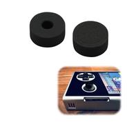 Générique Embouts de Joystick de Rechange Pour Ayaneo Pocket Micro Gaming Console, Cache de Manette Anti-Desserrage Renforcé Stable, Accessoire de Réparation et de Modification (Noir)