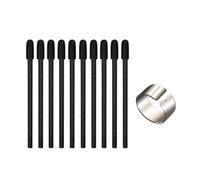 Générique Embouts de Rechange pour Feutre, avec Clip, pour 3 tablettes de Dessin PTK470 PTK670, Pointes en Fiber Lisse et Naturelle, 10 pièces