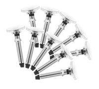 Générique Embouts de Stylet de Rechange en Métal Argenté Tablette et Ordinateur Portable et Contrôle Précis 10 Installation Facile, Pack de 10 Pièces pour pour Écran Tactile