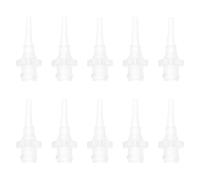 Générique Embouts Jetables pour Lave-oreilles, 10 Pièces en Pvc, Adaptés à Toutes Tailles D’oreilles, pour Nettoyage du Conduit Auditif, Accessoire Sûr pour Irrigation Auriculaire, Kit