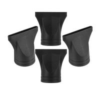 Générique Embouts Noirs Adaptés aux Buses de 4-4,8 Cm en Plastique Lot de 4 pour Sèche-cheveux Accessoires Précis et Polyvalents pour Coiffage Professionnel