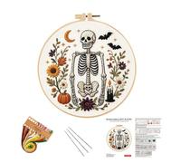 Générique Embroidery Kit, Halloween Theme Sewing, Art Craft Material