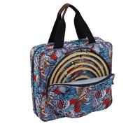 Générique Embroidery Project Bag, Square Embroidery Project Carry Case, Portable Lightweight Bag, Craft Carry Case with Handles for Embroidery Lovers, Storage Organizer for Needlework and Crafts
