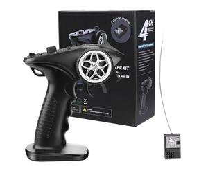 Générique Émetteur De Télécommande | Émetteusr Et Récepteur Radio De Voiture RCS,Émetteur De Radiocommande du Système RC 2.4G avec Réccepteur pour Bateau De Voiture RC