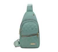 Générique Emmafy crossbody bags for women, quilted sling bag, Women Quilted Chest Crossbody Trendy Travel Bag for Hiking Cycling (C#2)