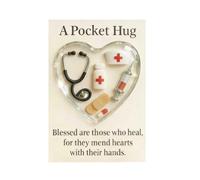 Générique Emotional Hug Card - Heartwarming Relationship Keepsake, Pocket 3D Heart Hug Positive Card For Teens Family Boys Girls Students Adults Friends Him Her Birthday Christmas