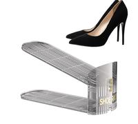 Générique Empileur de, Organisateur de Rangement de Placard, Lot de 2 emplacements pour avec Un Design Peu encombrant, Support de en Plastique, Organisateur d'armoire avec fonct