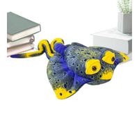 Générique en Animal Raie Manta - Simulation réaliste, en Doux Souvenir d'aquarium, Cadeau de pour, Animale détaillée, de décoration océanique | Sal