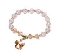 Générique En Breloques Perle Bijoux Pendant Children's Bracelet Women's Student Bracelet Bracelet Bracelet Women Jonc Avec Aimanté Avec Avec Bijoux (H, One Size)