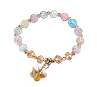 Générique En Breloques Perle Bijoux Pendant Children's Bracelet Women's Student Bracelet Bracelet Bracelet Women Jonc Avec Aimanté Avec Avec Bijoux (C, One Size)