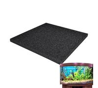 Générique en Mousse filtrante biochimique Noire,Tapis filtrant biochimique Noir, Support de Filtration Biologique, Panneau Ajustable pour filtres d'aquarium et d'étang