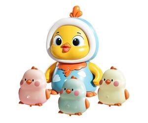 Générique en Mouvement pour - Poulet dandinant Musical Rigolo magnétique,Animaliers Électriques,pour Bébés De 0 À 6 Mois, Crèche, Garderie Et Jeu D'Éveil Musical