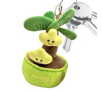Générique en Peluche Pot Blanc - Duo Succulentes Plastique Petit Grand | Jouet Cactus Mini Cadeaux Chat | Hamac Rangement Peluches Coin Animaux Rembourrés Décoration Intérieure Souple