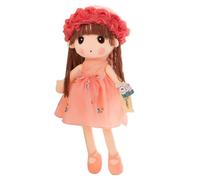 Générique en Peluche Princesse - de Chiffon Douce pour, Copain endormi avec de Chiffon Princesse Douce, Compagnon de câlin Confortable avec Membres Souples, Design de Robe Charmant