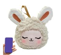 Générique Enceinte Blue-Tooth De Lapin Peluche, Machine Bruit Blanc, Enceinte Portable sans Fil pour Enfant Et Adulte, Cadeau Femme
