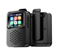 Générique Enceinte Bluetooth Portable Intelligente, Écran Tactile, Clip Magnétique, Fonctions Multiples, Alarme, Météo, Contrôle Musical
