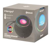 Générique Enceinte Bluetooth Portable sans Fil, Sphere 10W, Lumières LED 7 Couleurs, Grande Autonomie 18H, Son Puissant, Rechargeable USB-C, Idéal Maison, Fête, Extérieur