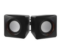 Générique Enceinte PC USB Portable Mini Haut-Parleur pour Ordinateur Portable et Bureau Connexion USB Support de Bureau Compatible Tablette et Téléphone