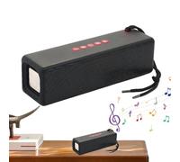 Générique Enceinte sans Fil,Haut-Parleur Portable Stéréo avec Son Puissant - Appareil Rechargeable Son Cristallin et Autonomie Prolongée pour Camping, Pique-Nique, Bureau, Chambre et Voyage