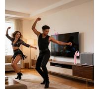 Générique Enceinte sans Fil Type Écouteur, Lecteurs Novateurs en Forme d'Oreillette Rechargeables USB, Enceintes de Voyage sans Fil, pour Jardin Garage Randonnée Vélo Camping Plage Chambre