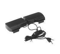 Générique Enceinte USB pour PC Portable Clip Original, Boîtier Abs, Réglage du Volume, Haut-Parleur 3w 4ohm, Design Moderne et Portable pour Bureau ou Maison