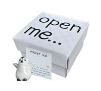 Générique Encouraging penguin Hug -PP Portable Motivational Souvenir, Pocket Encouragement Card for Kids Teens Adults Students Birthday Christmas Graduation Valentine's Day Thanksgiving Colleagues