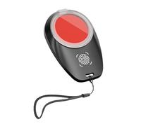 Générique encreur pour Empreintes digitales - encreur Rond Portable, matériau sans Danger pour la Peau, Performance Portable Facile à Nettoyer | Reconnaissance précise des détails pour la vérifica