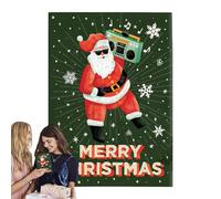 Générique End-less Never Gonna Give you Up Christmas Greetings Card, Never Gonna Give You Up Christmas Card, Funny Music Greeting Cards, Musical Christmas Cards for Family and Friends