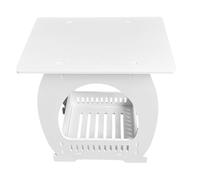 Générique End Table - Wood-PP Composite 40x36x24cm 15.7x14.1x9.4in | Small Space Bedside Table Nightstand Sofa Tables with Storage Shelf for Living Room Bedroom Bedside Decoration