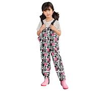 Générique Enfant en Bas Âge Enfants Garçons Filles Pluie Neige Salopette Coupe-Vent Imperméable Boue Combinaison Tenues Mélange De Polyester Imperméable Jour De Pluie Filles (Multicolor 2-3 Years)