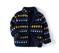 Générique Enfant Fille Garçon Blouson Polaire Veste flanelle légère doux mi saison zippé Temps Libre Outdoor Basic Sweats Confortable, coupe ajustée, quotidien Veste en Molleton Polaire Zippée