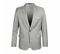 Générique Enfants enfant en bas âge bébé garçons printemps automne solide à manches longues manteau tenues vêtements (Grey, 10-11 Years)