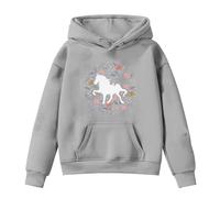 Générique Enfants Filles Sport Shirt,Sportwear Fashion Trendy Vêtement Printemps et Automne Décontracté Joli Sweat Capuche Cartoon Imprimé Tenue Graphique pour Vêtements Mode Fille Ado 7-14 Ans