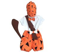 Générique Enfants Garçons Filles Les Pierrafeu Costume Bébé Toddler Fred Flintstone Costume Cosplay Séance Photo
