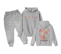 Générique Enfants Garçons Filles Survêtement Costumes Fille Mode Ensembles Enfant Unisex Costume Street Dance Outfit Suit Pratique et Confortable Pantalon Haut Jogging