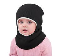 Générique Enfants Hiver Tricot Cagoule Bonnet 1-6 Ans Enfant Oreillette Capuche Bonnet Visage Cou Chapeaux Plus Chaud Écharpe Temps Froid Couverture Complète Garçons Filles Casquette Ski Thermique
