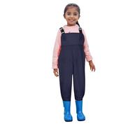 Générique Enfants Imperméable sur Pantalon,Respirant Légères Salopette Pantalon de Pluie Garçon Fille Pantalons Ski Enfant Unisexe D'Extérieur Waterproof Trousers Vêtements 12 Mois-8 Ans