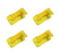 Générique Enfile-aiguilles Jaune en Plastique 4pcs pour Projet de Couture, Facile à Utiliser et Portable, Personnes Âgées Accessoires de Couture à Domicile