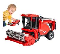 Générique Engineering Truck Toy, Engineering Construction Truck, ABS Car Toys, Simulation Harvester Model Toys, Kids Play Trucks, Friction Powered for Children, 7.87x5.31x4.13 inches