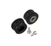 Générique Engrenage d'extrudeuse, K1 K1Max K1 Series, Roue Acier métal | Roue d'extrusion pour filament, acier traité thermiquement avec nickelage, 8.6g(Hardened Steel)