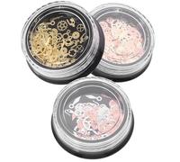 Générique Engrenages Steampunk en Alliage Métal Lot de 3 Sets Breloques Pendentifs pour Bijoux DIY Décoration Créative Scrapbooking et Accessoires Personnalisés