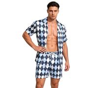 Générique Ensemble Africain pour Homme Cher D Promo Loups Assorti Chemisette Course Pants Club Décontractée Moins Wax Mao Ensembles Bouton Trois Nouveauté Treillis Lendemain
