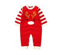 Générique Ensemble Bebe Fille NoëL, Mon Premier Noel Bebe Combinaison Combinaison Garcon Hiver Famille Impirmé des Cerfs Costume NoëL Deguisement Noel Ensemble Fille BéBé BéBé GarçOn Filles PèRe