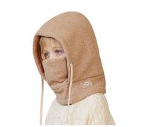 Générique Ensemble Bonnet Écharpe Et Gants D'Hiver Pour Enfants Bonnets Hiver Avec Pompon Fille Garçon Echarpe Enfant Cache Cou Gant Bebe Ado 12 Ans Sports De Plein Air (Café,4-10 ans)