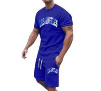Générique Ensemble Chemise Manche Courte Pantalon Homme Homme Musculation Golf Luxe Surchemise Slim Long Maillot Ample Football M Tropical Tunique and Chill Doux Patte Rétro Alpin