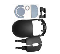Générique Ensemble Complet de boîtier de Remplacement pour Souris GProX Superlight, Comprenant Coque Principale et Boutons latéraux, Couvre Les Pieds pour Coque de Souris GProX Superlight