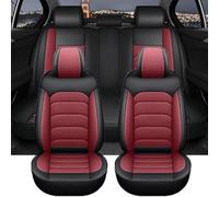 Générique Ensemble Complet de Housse Siege Voiture pour Ope Corsa F I 2019-2024 2025, Housses Siège Auto en Cuir Imperméable et Respirant, Compatibles avec Airbags, Résistantes à l'usure Xss182