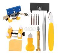 Générique Ensemble Complet Outils Remplacement Pile Montre Kit Maintenance | Coffret d'Outils Ouvre-pour Boîtiers Convient parfaitement aux hommes et femmes adultes débutants réparateurs et ama