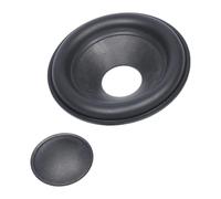 Générique Ensemble cône de woofer et dôme Central, 5 inches | Pièces de woofer pour les tâches de réparation du son de la maison et de la voiture, pour les travaux de