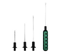 Générique Ensemble d ' Outils de de Carpe 4 en 1 avec poignées | Format multi-outils portable, options de verrouillage et d ' aiguille fine, accessoire de forage pour la préparation